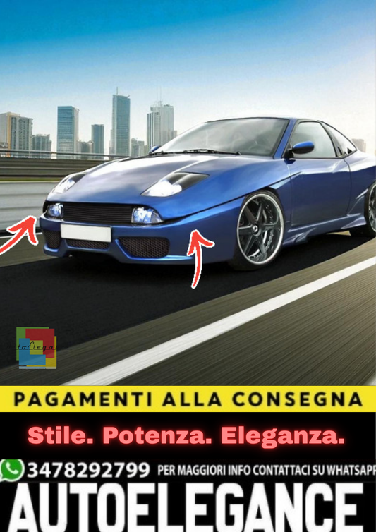 💫Paraurti Anteriore per Fiat Coupé (1994–2000) – Front Bumper Aftermarket 💫