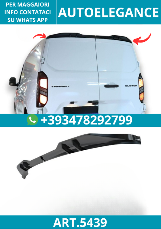 5439⭐Spoiler sul tetto adatto per Ford Transit Custom Mk2 (2023+)⭐