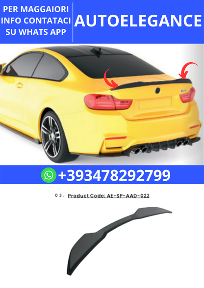 💫ART.2366 SPOILER BMW M4 F82 2014-2021💫