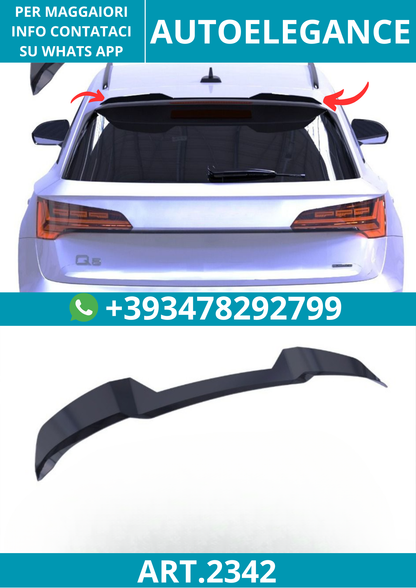2342⭐Spoiler sul tetto adatto per Audi SQ5 Q5 S-Line Sportback Mk2 Flift 20–24⭐