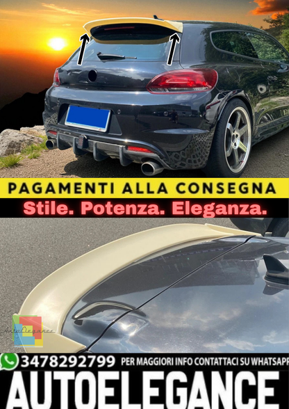 🔥Spoiler Tetto Posteriore Tuning per VW Scirocco (2008–2014 Pre-Restyling) 🔥