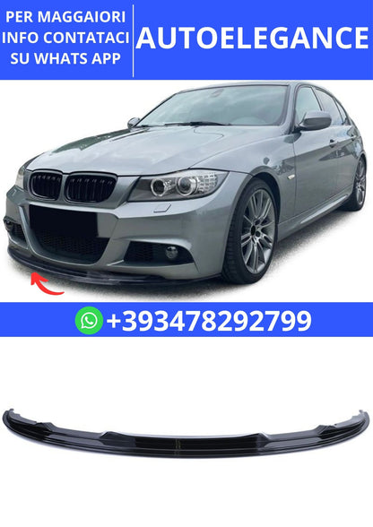 💫Splitter Anteriore Lip Performance adatto per BMW Serie 3 E90 E91 08-12💫