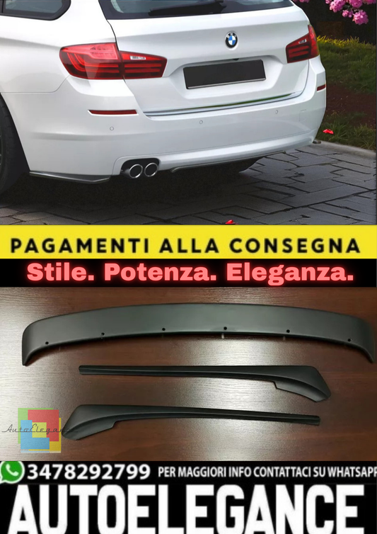 💫Flap Laterali Posteriori per BMW Serie 5 F11 – Estensioni Diffusore 💫