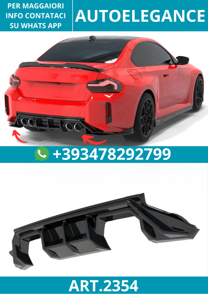 2354⭐Diffusore adatto per BMW Serie 2 M2 G87 (2023+)⭐