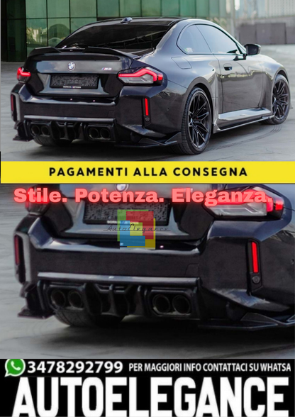 🔥BMW G87 M2 2023+ – DIFFUSORE POSTERIORE STILE A PLUS M2 V1🔥