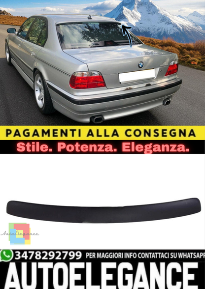 🔥Spoiler Finestrino Posteriore per BMW Serie 7 E38 (1994–2001) – Tuning 🔥