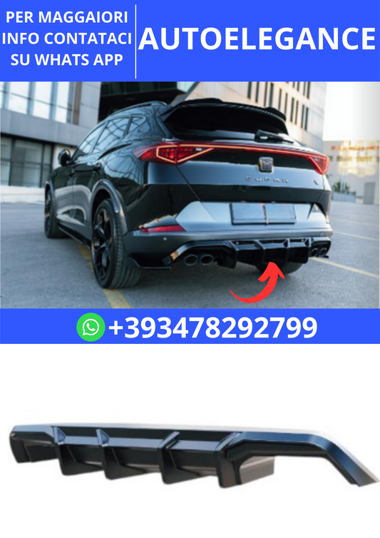 💫ART.2388 DIFFUSORE CUPRA FORMENTOR MK1 2020-2024💫