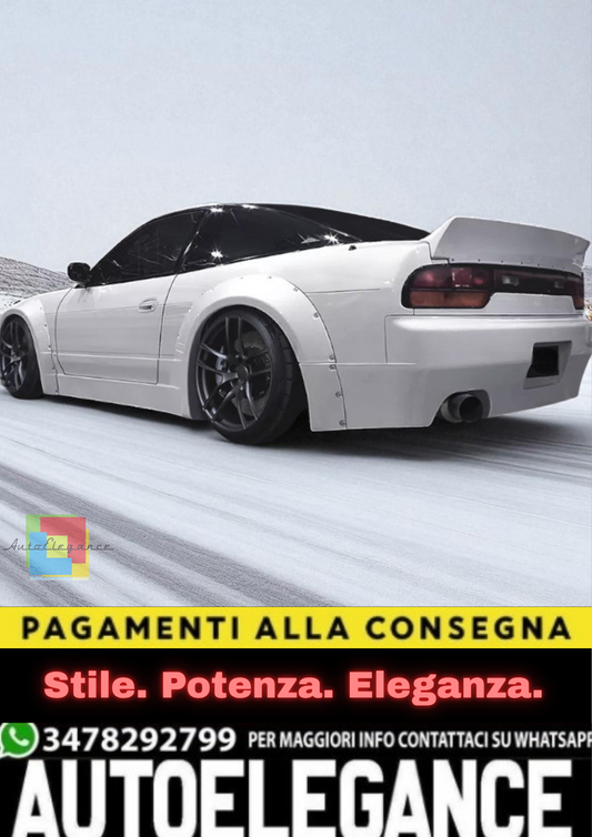 💫Spoiler Posteriore Ducktail per Nissan 200SX S13 – Alettoncino Bagagliaio💫