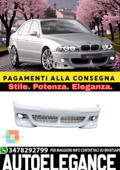 💫Paraurti Anteriore con Spoiler per BMW Serie 5 E39 – Front Bumper Sportivo 💫