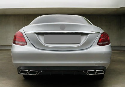 Diffusore adatto per Mercedes C-Class W205 Coupe Cabrio 2015-2018