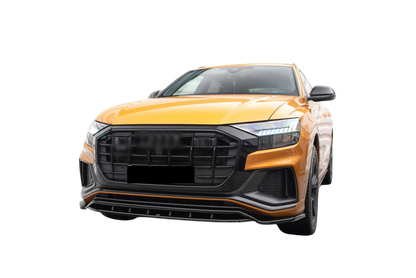 💫ART.4382 Splitter (Nero Lucido) adatto per Audi Q8 2018-2023 S-Line💫