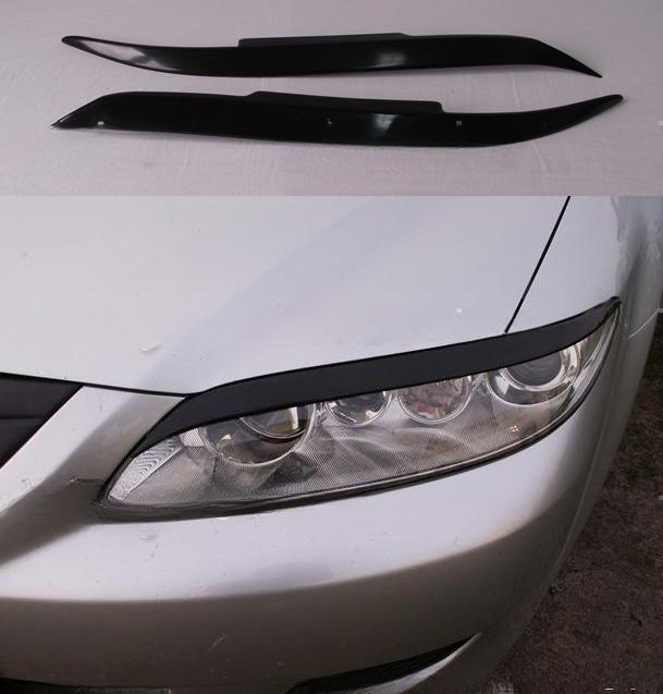❤️Palepebre fari anteriori compatibili con MAZDA 6 2002–2005 (Versione I)❤️