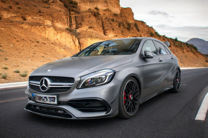 ⭐Paraurti anteriore A45 AMG Facelift Look con SRA per Mercedes Classe A W176⭐