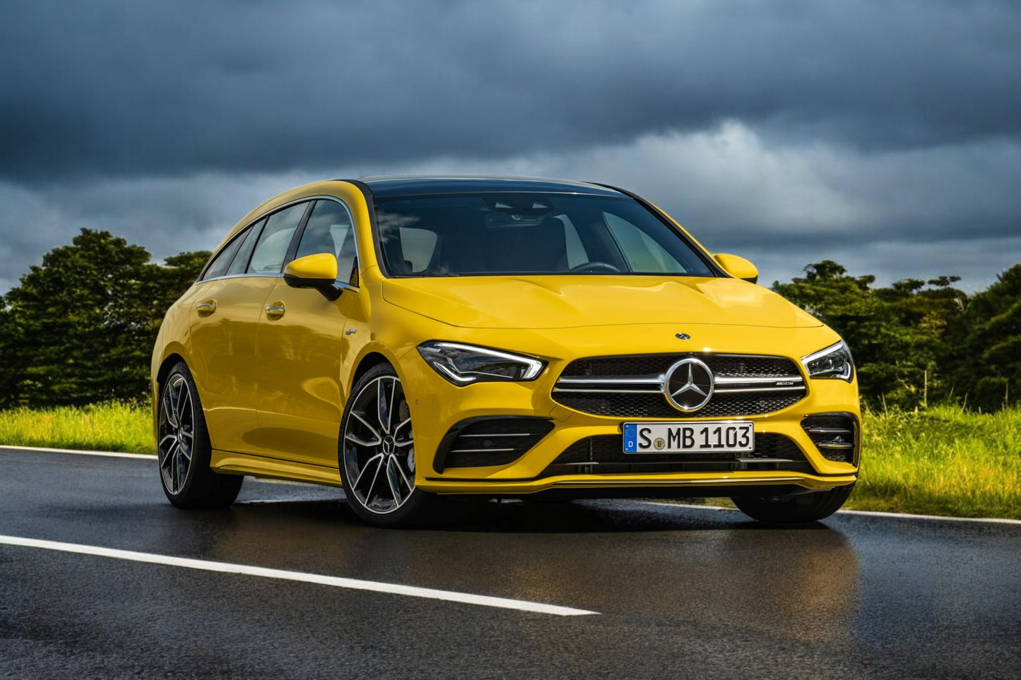 Griglia adatto per Mercedes A-Class W177 Hatchback Sedan 2018+