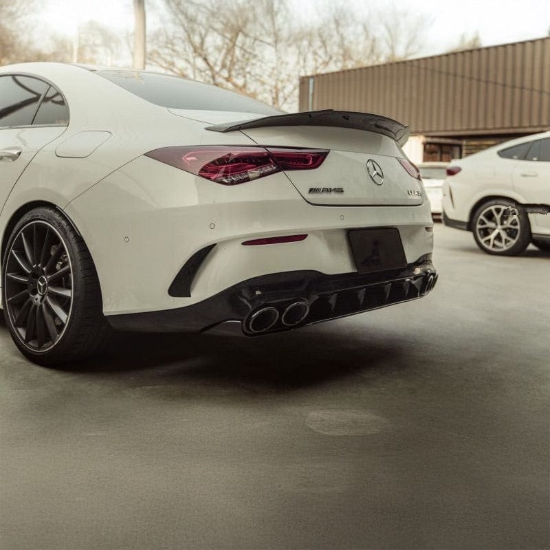 💫ART.6635 TERMINALI DI SCARICO Look AMG per Mercedes Classe A / CLA / GLA / GLB 💫