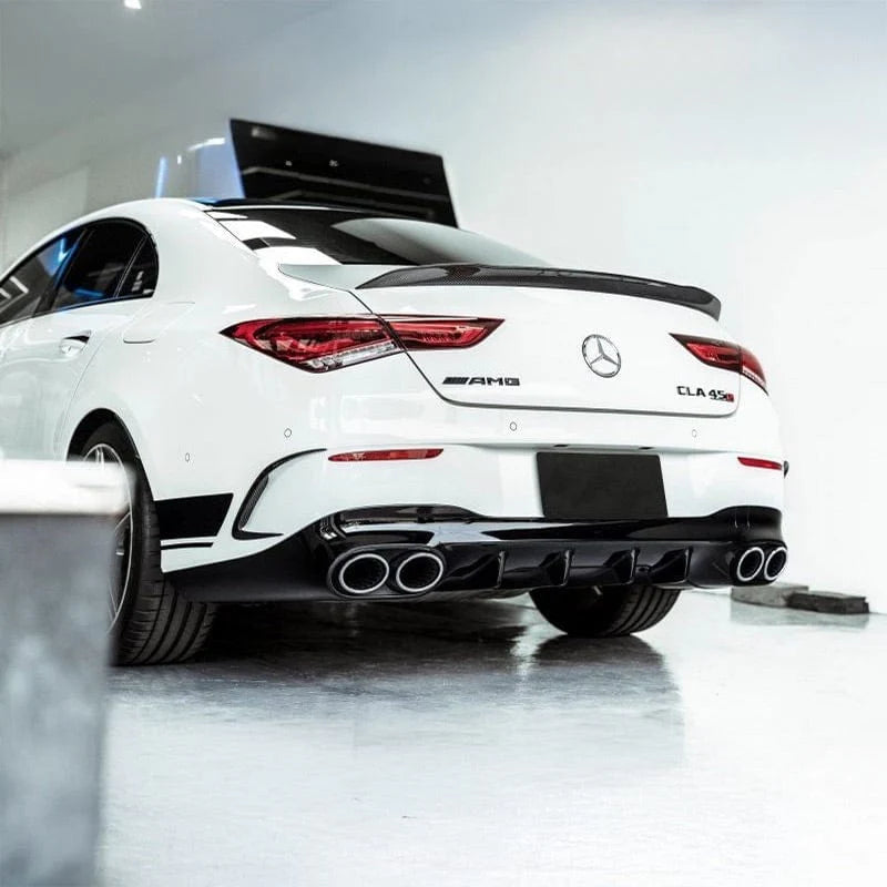 💫ART.6635 TERMINALI DI SCARICO Look AMG per Mercedes Classe A / CLA / GLA / GLB 💫