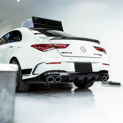 💫ART.6635 TERMINALI DI SCARICO Look AMG per Mercedes Classe A / CLA / GLA / GLB 💫