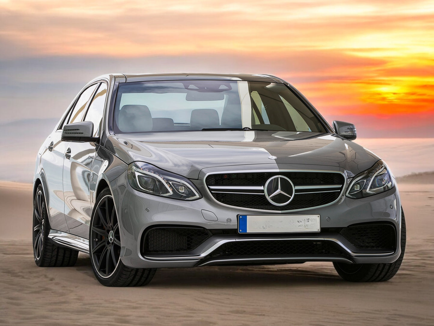 Paraurti Anteriore adatto per Mercedes E-Class (W212) 2013-2016