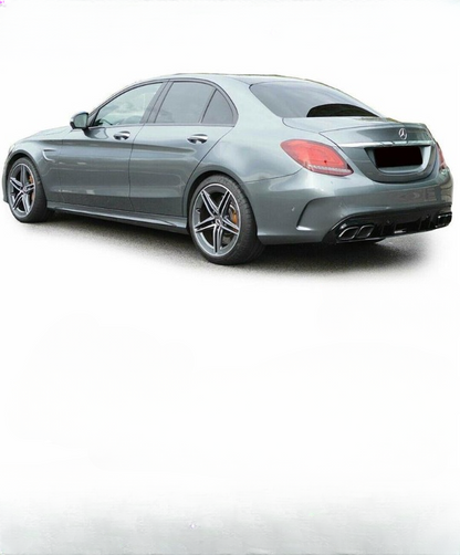 ART.3778  Terminali di scarico Mercedes Classe C W205  Classe E/ GLE /GLC