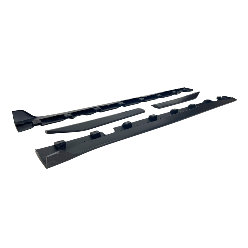 ART.4522 Minigonne Ford Mustang 2015-2020 Look GT500 II Nero opaco