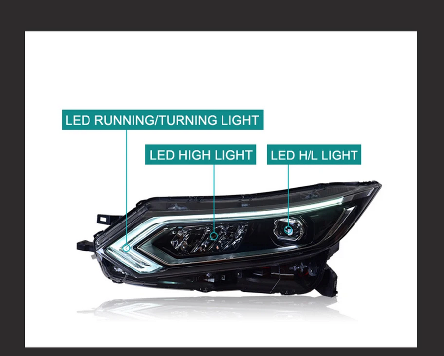 ART.4865  FARI ANTERIORI Nissan Qashqai 2019-2022