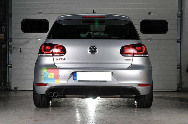UNDER BUMPER SPOILER VW GOLF 6 08-12 REAR DIFFUSER GTI LOOK 