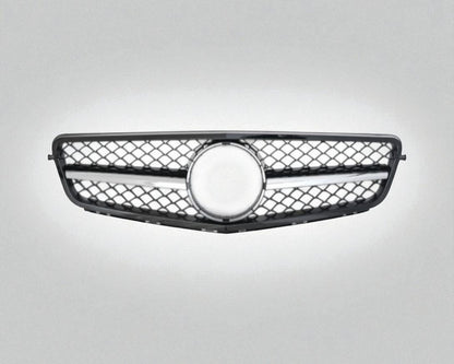 🔥ART.1403 GRIGLIA CLASS Calandra Sport Nero Cromato per Mercedes W204 / S204🔥