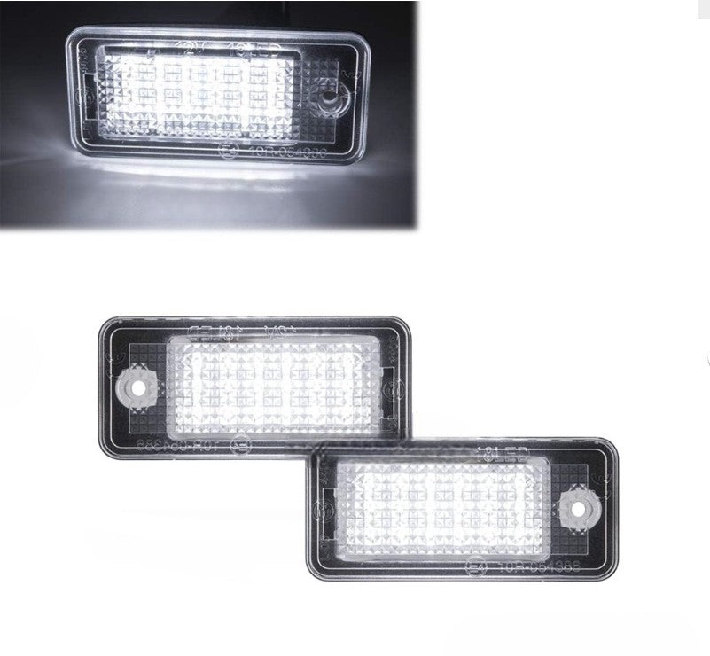 🎀art.2808- Fanali LED Targa compatibili AUDI A3 8P 2003-2008🎀