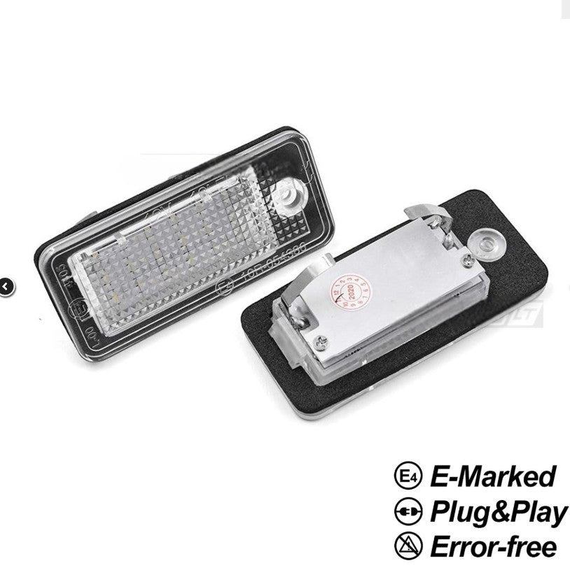 🎀art.2808- Fanali LED Targa compatibili AUDI A3 8P 2003-2008🎀