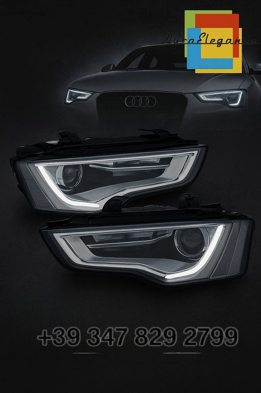 🎀Fari Anteriori LED TUBE LIGHT DRL compatibili AUDI A3 8V 2012-2016🎀