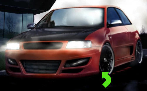 🔥Paraurti Anteriore adatto per Audi A3 8L (1996–2003)🔥