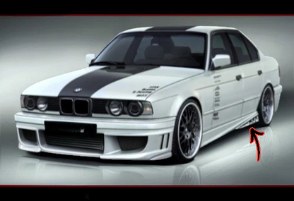 🔥Minigonne Laterali per BMW Serie 5 E34 (1988–1996)🔥