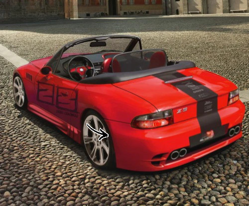 🔥 PARAURTI POSTERIORE PER BMW Z3 (1995–2002)🔥
