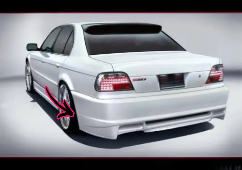 ✨PARAURTI POSTERIORE BMW SERIE 7 E38 (1994–2001)✨
