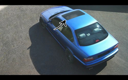 ✨COPERTURA TETTO APRIBILE "DUMMY" PER BMW E36 – IN GRP✨