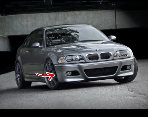 ✨ PARAURTI ANTERIORE BMW E46 (1998–2006)✨