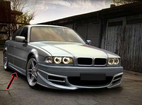 ✨MINIGONNE LATERALI BMW E38 (1994–2001)✨