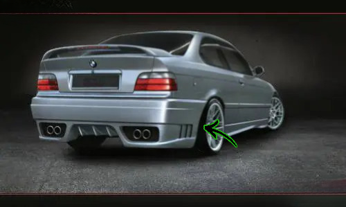 🔥PARAURTI POSTERIORE ADATTO PER BMW E36🔥