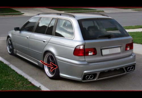 ✨ PARAURTI POSTERIORE BMW SERIE 5 E39 (1995–2003)✨