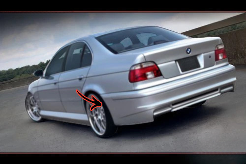 ✨ PARAURTI POSTERIORE BMW SERIE 5 E39 (1995–2003)✨