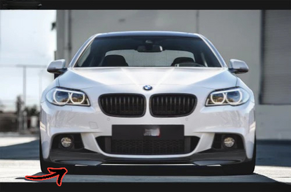 🔥SPLITTER ANTERIORE / LIP SOTTOPARAURTI PER BMW SERIE 5 F10 / F11 (2010–2017)🔥
