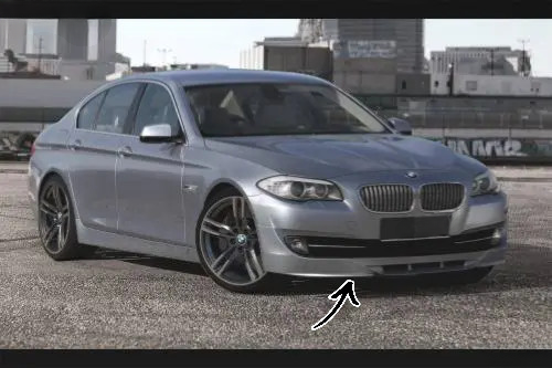 🔥SPLITTER ANTERIORE / LIP SOTTOPARAURTI PER BMW SERIE 5 F10 / F11🔥