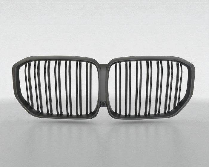 🔥ART.2630 Griglia Sport a Doppia Lamella Piatta Nero Lucido per BMW X5 G05 🔥