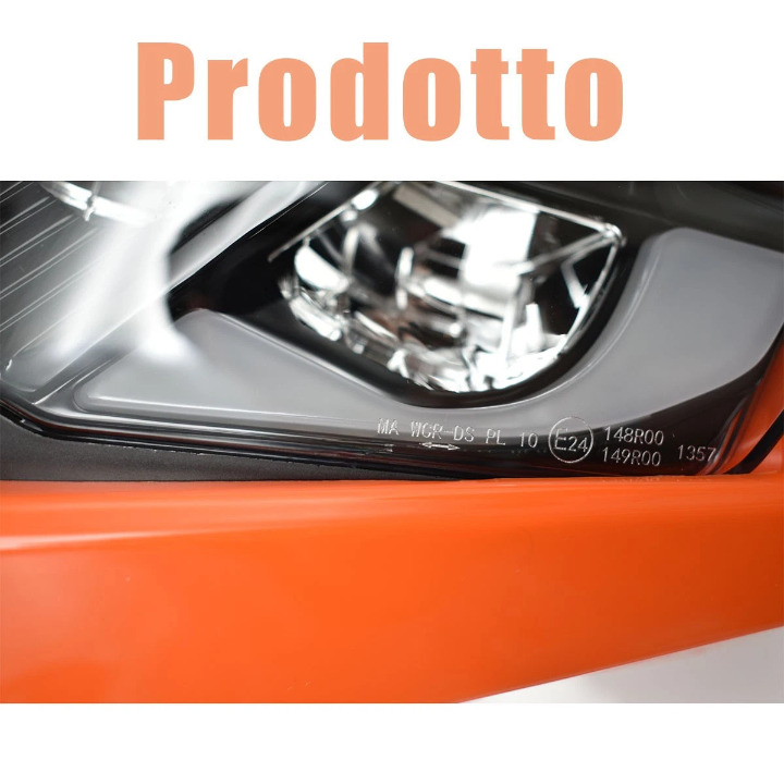 🔥Portafaro LED con Mascherina – KTM EXC 250 / 300 (2017–2019)🔥