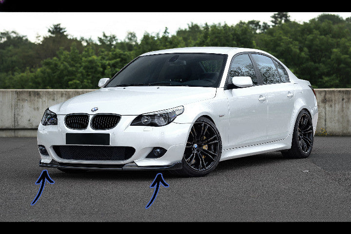🔥Splitter Anteriore in ABS per BMW Serie 5 E60 M-Package (2003–2010)🔥