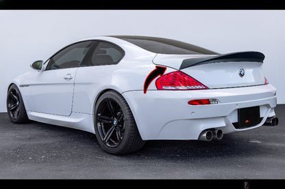 🔥Spoiler Posteriore in ABS Nero / Nero Lucido per BMW Serie 6 E63 Coupé 🔥