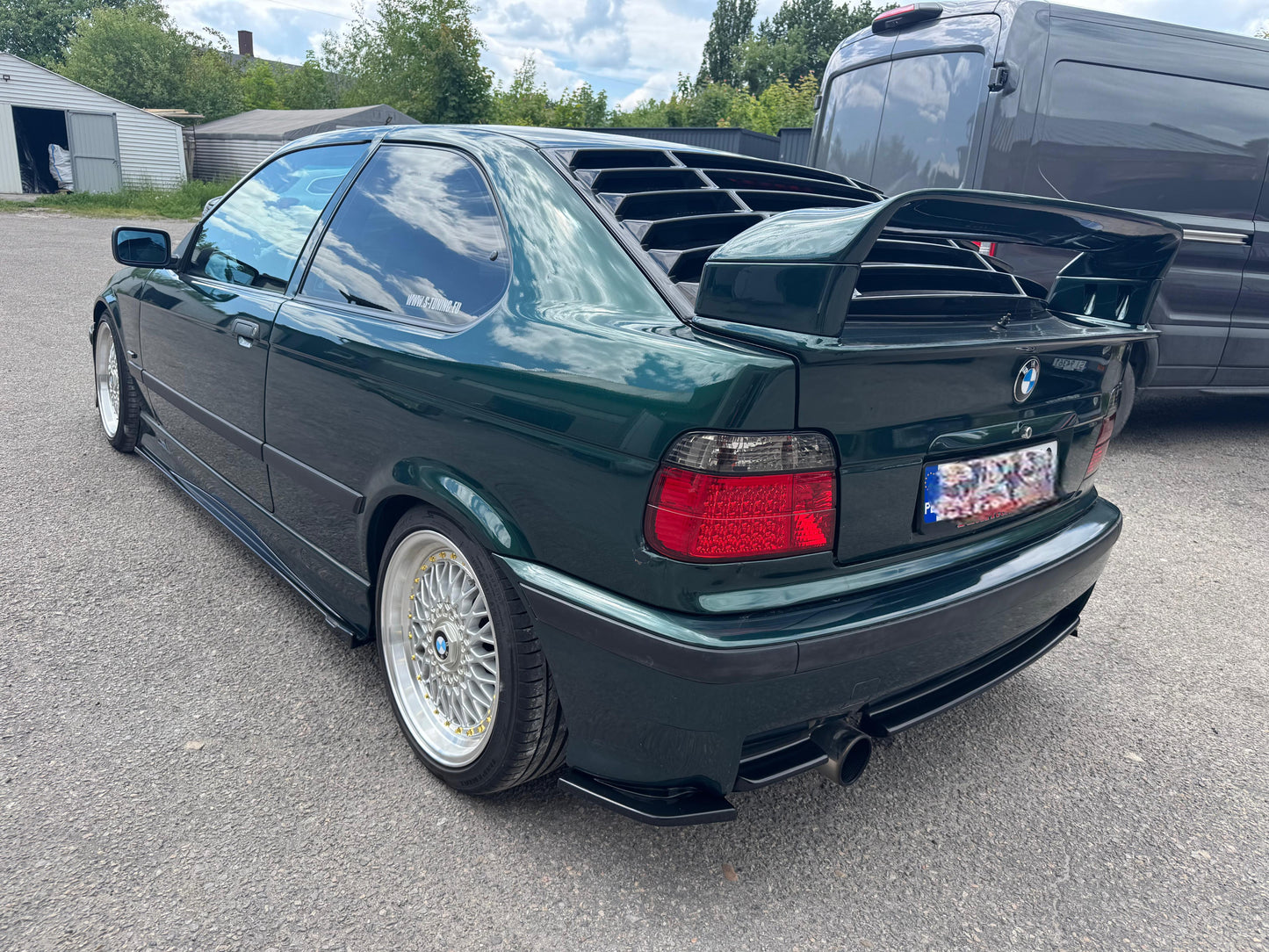 🔥Splitter Laterali Posteriori in ABS per BMW Serie 3 E36 (1990–2000)🔥
