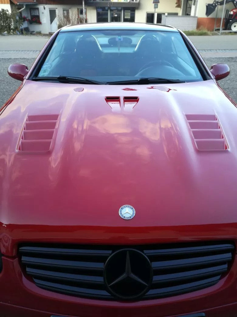 💫Cofano Motore in Vetroresina per Mercedes SLK R170 – Ricambio Leggero 💫
