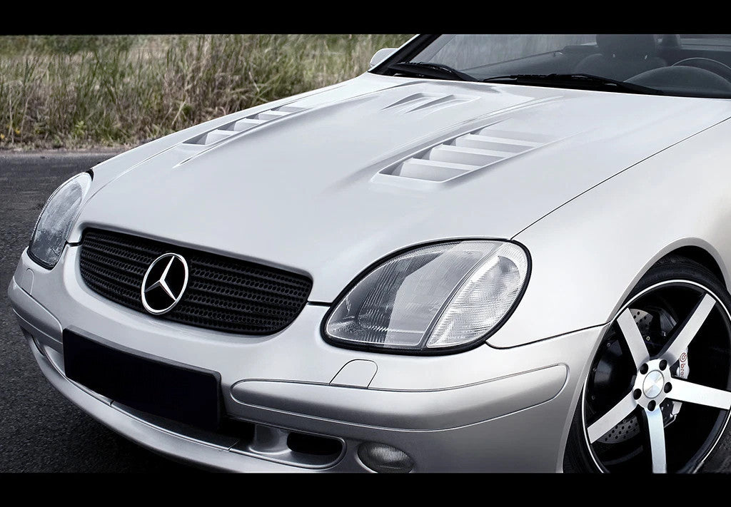 💫Cofano Motore in Vetroresina per Mercedes SLK R170 – Ricambio Leggero 💫