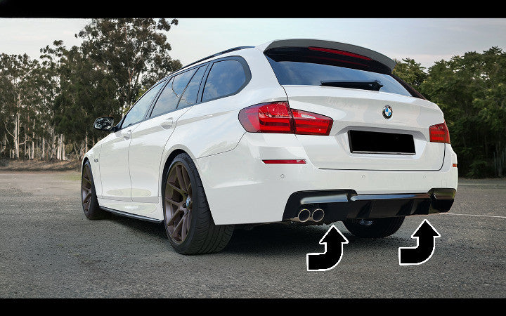 🔥Diffusore Posteriore in ABS per BMW Serie 5 F10/F11 (2010–2017)🔥
